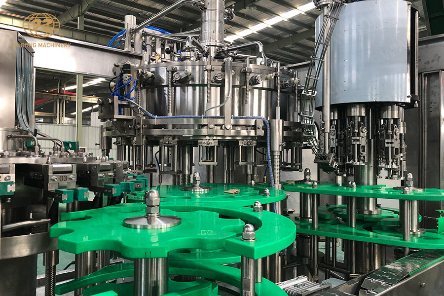 玻璃瓶灌裝機(jī)灌裝部分 玻璃瓶灌裝機(jī)灌裝部分